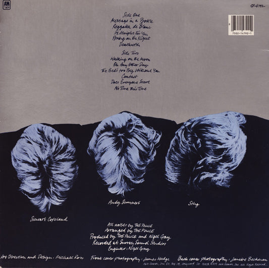 The Police : Reggatta De Blanc (LP, Album, San)