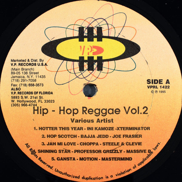 Various : Hip-Hop Reggae (LP, Comp)