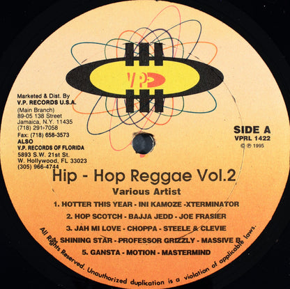 Various : Hip-Hop Reggae (LP, Comp)