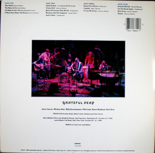 Grateful Dead* : Reckoning (2xLP, Album, Ter)