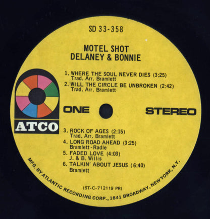 Delaney & Bonnie & Friends : Motel Shot (LP, Album, Gat)
