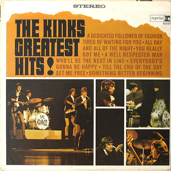 The Kinks : The Kinks Greatest Hits! (LP, Comp, RP, Pit)