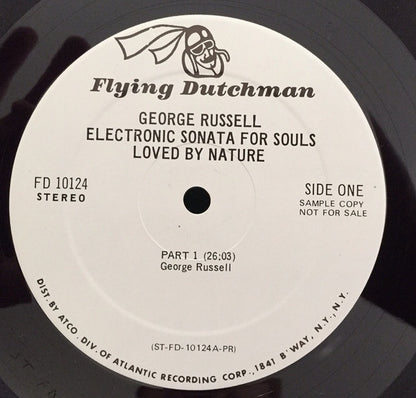 George Russell : Electronic Sonata For Souls Loved By Nature (LP, Album, Promo)