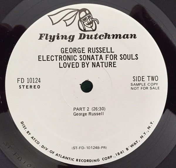 George Russell : Electronic Sonata For Souls Loved By Nature (LP, Album, Promo)