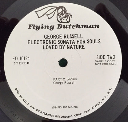 George Russell : Electronic Sonata For Souls Loved By Nature (LP, Album, Promo)