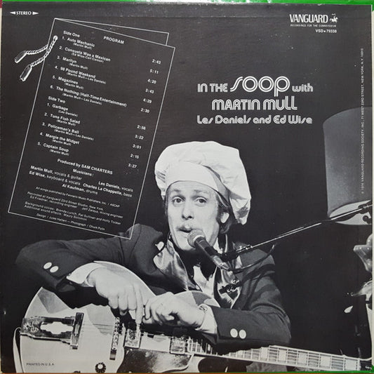 Martin Mull, Les Daniels, Ed Wise : In The Soop (LP, Album)