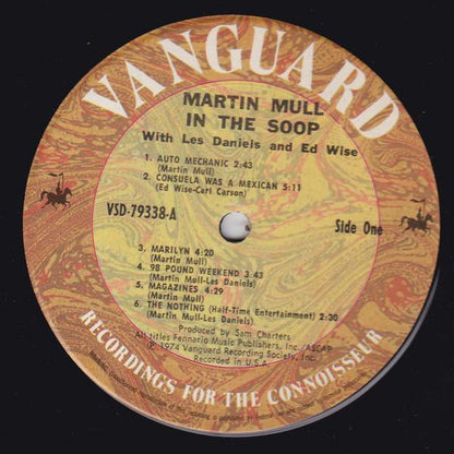 Martin Mull, Les Daniels, Ed Wise : In The Soop (LP, Album)
