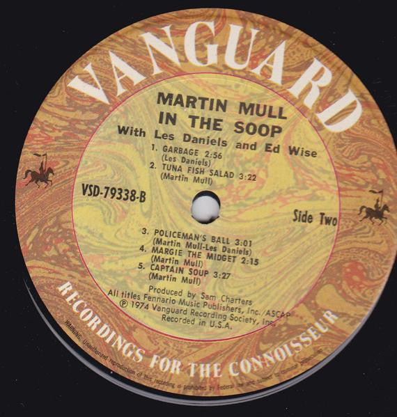 Martin Mull, Les Daniels, Ed Wise : In The Soop (LP, Album)