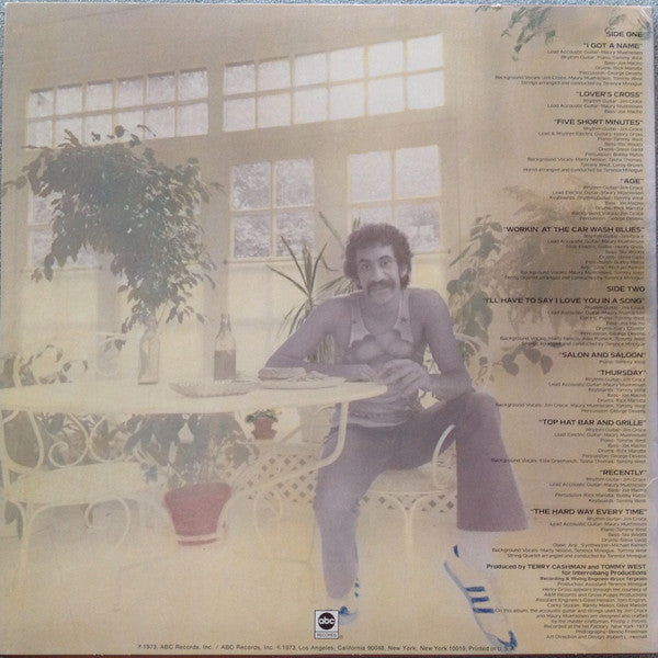 Jim Croce : I Got A Name (LP, Album, Pit)