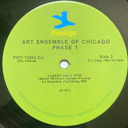 Art Ensemble Of Chicago* : Phase One (LP, Album, Promo, RE)