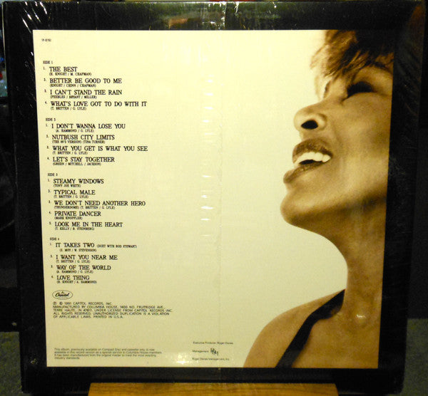 Tina Turner : Simply The Best (2xLP, Comp, Club, RM, SRC)