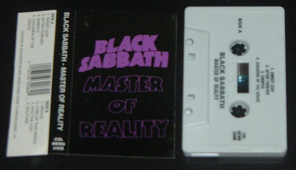 Black Sabbath : Master Of Reality (Cass, Album, RE)