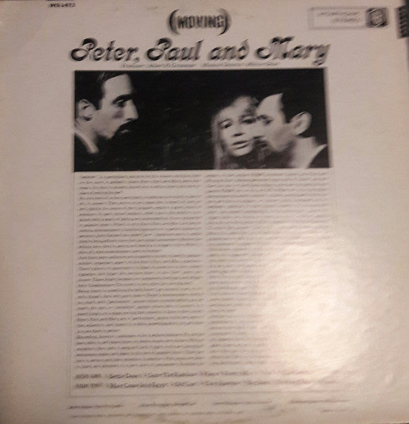 Peter, Paul And Mary* : (Moving) (LP, Album, RP)