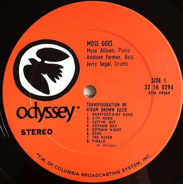 Mose Allison : Mose Goes (LP, Album, RE)