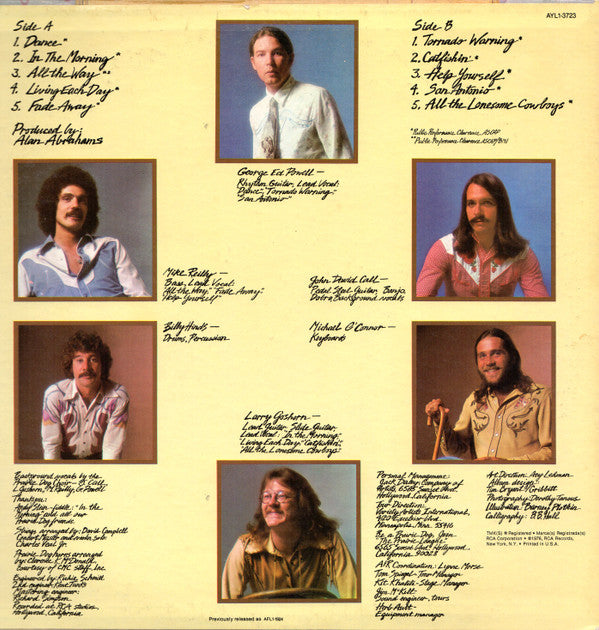 Pure Prairie League : Dance (LP, Album, RE, Ind)