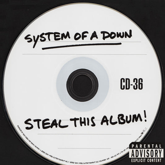 System Of A Down : Steal This Album! (CD, Album)
