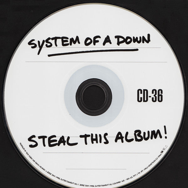 System Of A Down : Steal This Album! (CD, Album)