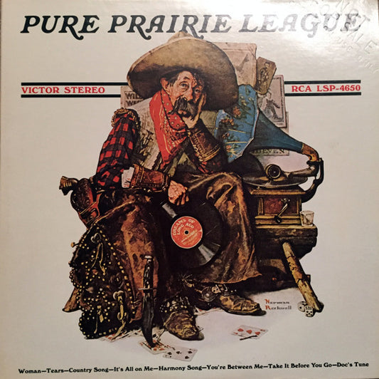 Pure Prairie League : Pure Prairie League (LP, Album, Ind)