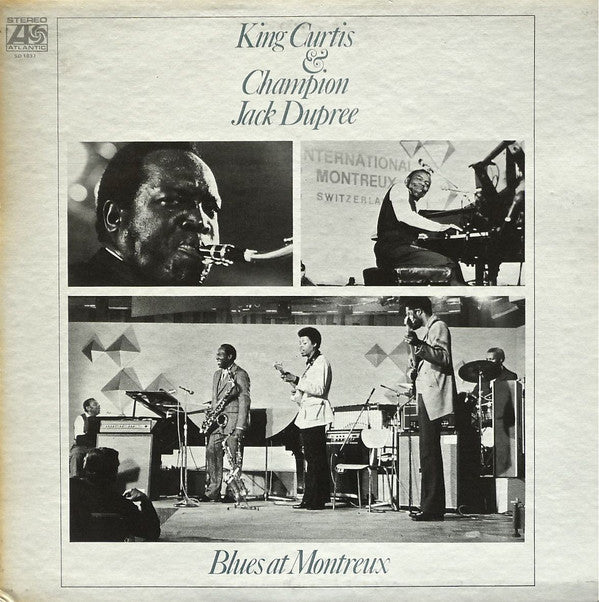 King Curtis & Champion Jack Dupree : Blues At Montreux (LP, Album, Pre)
