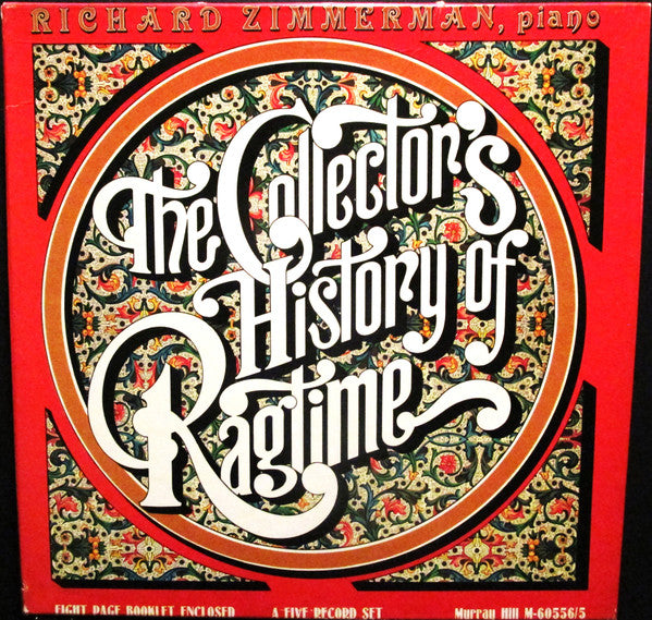 Richard Zimmerman : The Collector's History of Ragtime (5xLP, Comp)