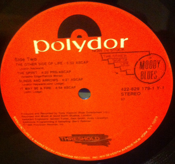 The Moody Blues : The Other Side Of Life (LP, Album, 57 )