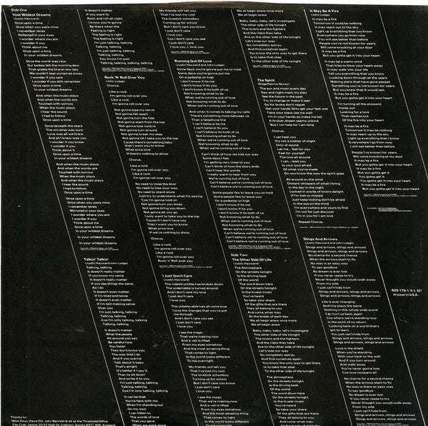 The Moody Blues : The Other Side Of Life (LP, Album, 57 )