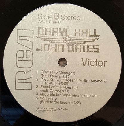 Daryl Hall & John Oates : Daryl Hall & John Oates (LP, Album, Ind)