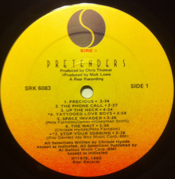 Pretenders* : Pretenders (LP, Album, RE, Win)