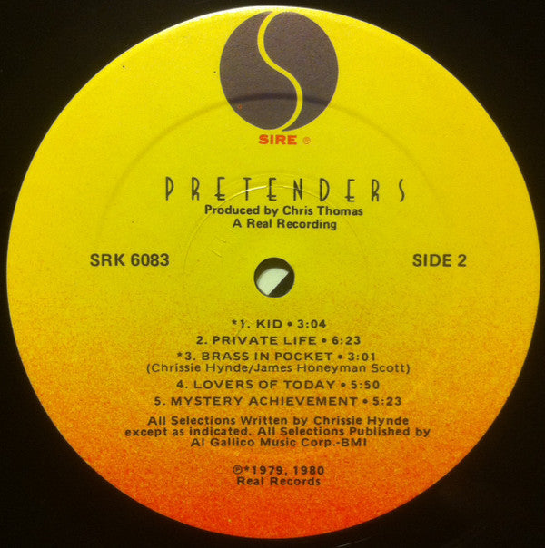 Pretenders* : Pretenders (LP, Album, RE, Win)