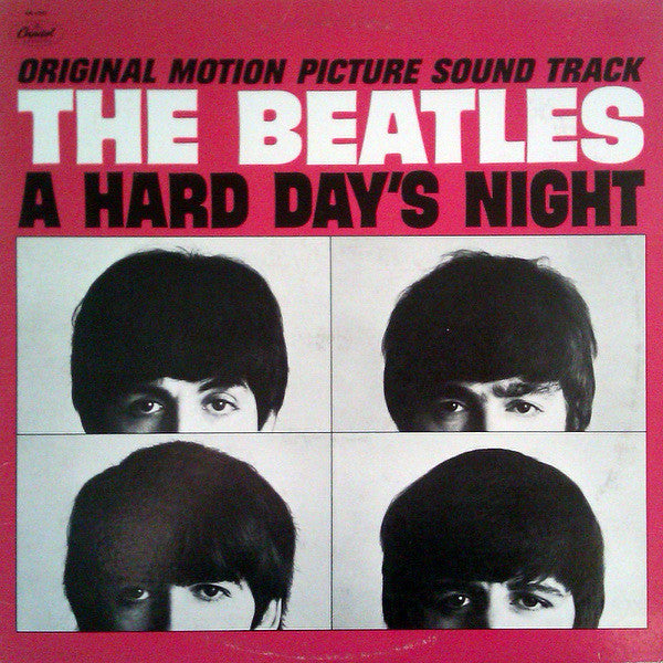 The Beatles : A Hard Day's Night (LP, Album, Mono, RE, Pur)