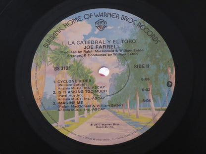 Joe Farrell : La Catedral Y El Toro (LP, Album, Win)