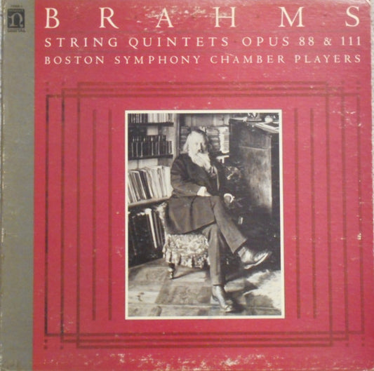 Brahms*, Boston Symphony Chamber Players : String Quintets Opus 88 & 11 (LP, Album)