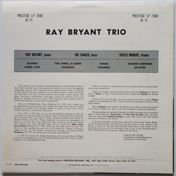 Buy Ray Bryant Trio : Piano Piano Piano Piano (LP, Album Buy Ray Bryant Trio : Piano Piano Piano Piano (LP, Album