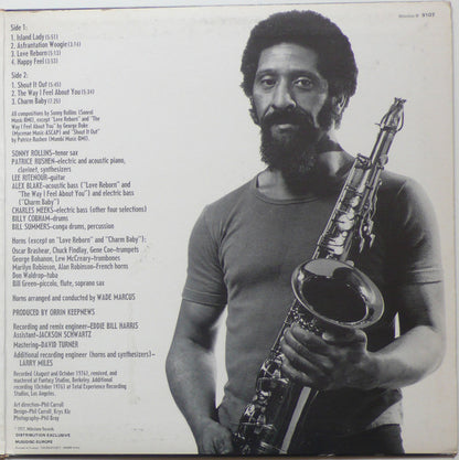 Sonny Rollins : The Way I Feel (LP, Album, Gat)