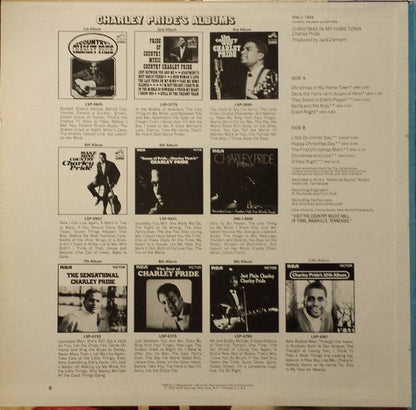 Charley Pride : Christmas In My Home Town (LP, Album, RE)