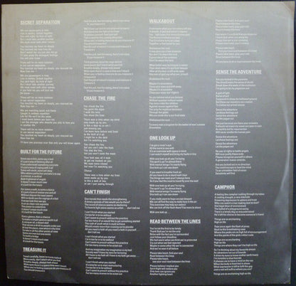 The Fixx : Walkabout (LP, Album, Glo)