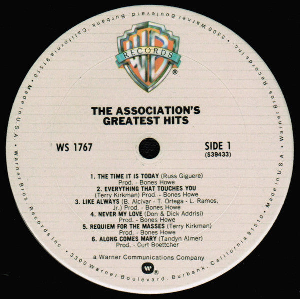 The Association (2) : Greatest Hits! (LP, Album, Comp, Club, RE, Col)