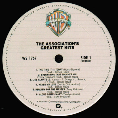The Association (2) : Greatest Hits! (LP, Album, Comp, Club, RE, Col)