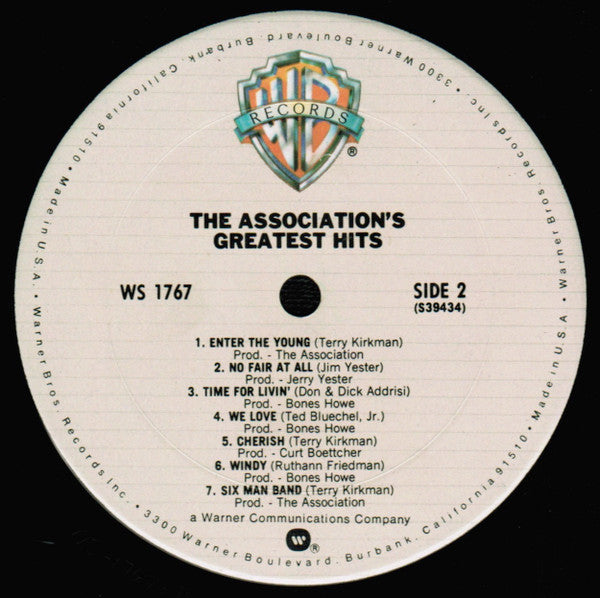 The Association (2) : Greatest Hits! (LP, Album, Comp, Club, RE, Col)