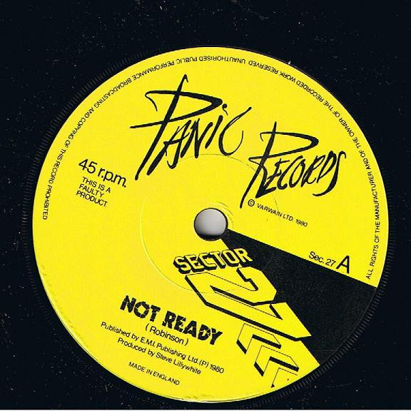 Sector 27 : Not Ready (7", Single)