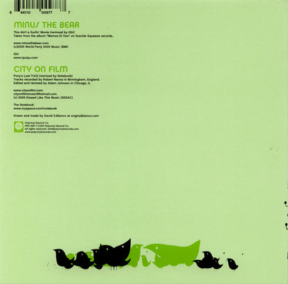 Minus The Bear / City On Film* : This Ain't A Surfin' Movie / Pony's Last Trick (Remixes) (7", Single)
