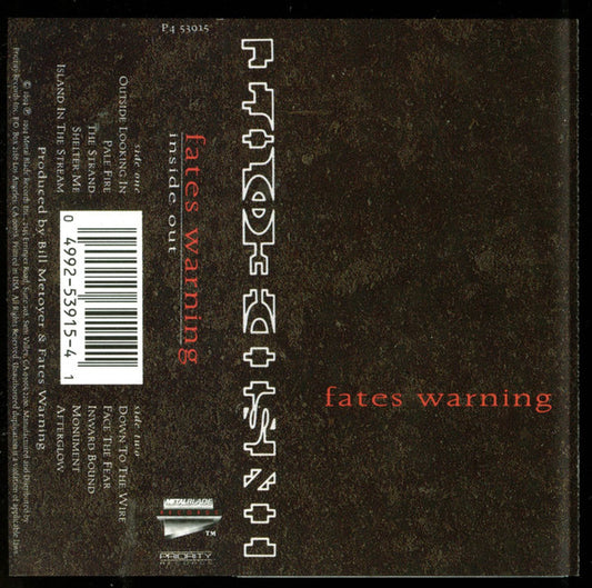 Fates Warning : Inside Out (Cass, Album)