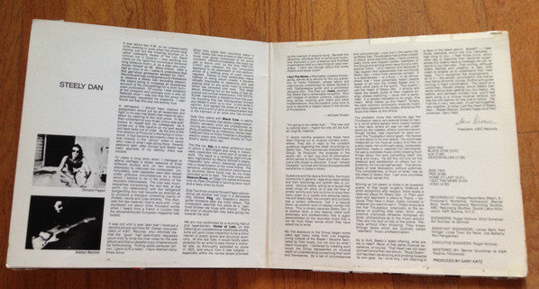 Steely Dan : Aja (LP, Album, Kee)