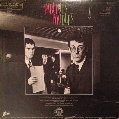 Fabulous Poodles : Mirror Stars (LP, Comp, Promo, Pin)