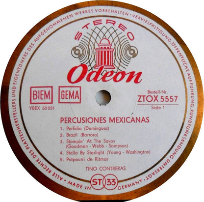 Tino Contreras : Percusiones Mexicanas (LP, Album)