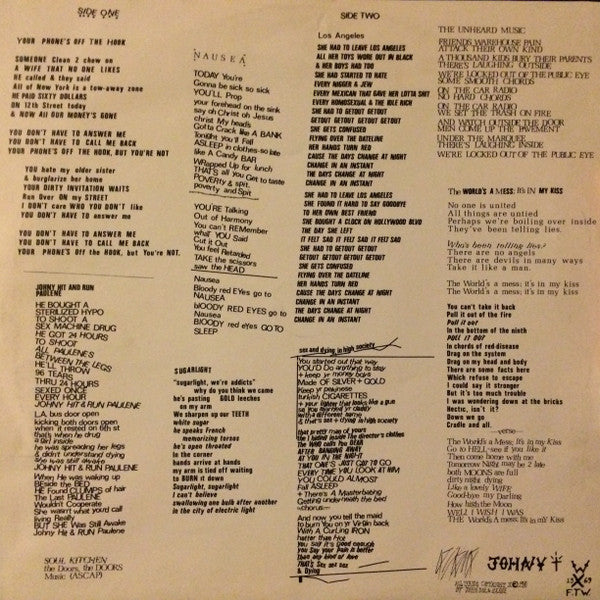 X (5) : Los Angeles (LP, Album)