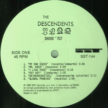 The Descendents* : Bonus Fat (12", Comp, RE, RP)