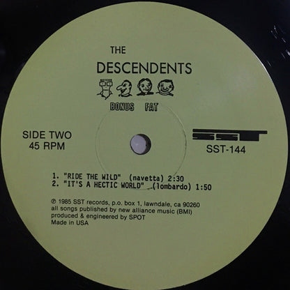 The Descendents* : Bonus Fat (12", Comp, RE, RP)