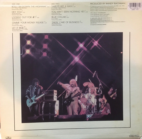 Bachman-Turner Overdrive : Best Of B.T.O. (So Far) (LP, Comp, RP, 53)