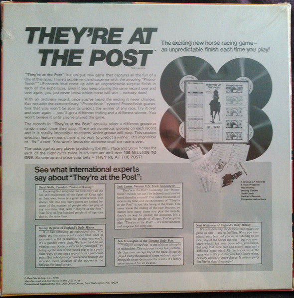 Unknown Artist : They're At The Post (4xLP)